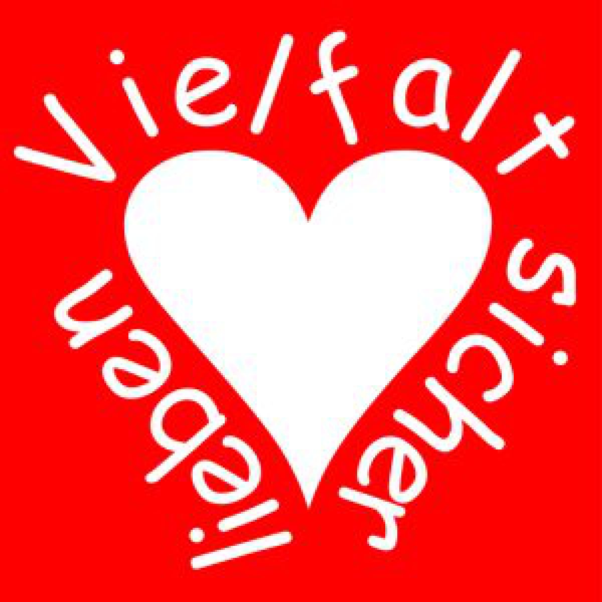 Logo "Vielfalt sicher lieben"